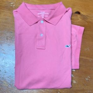 Vineyard Vines men’s slim fit polo XL pink